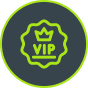 VIP wheel icon